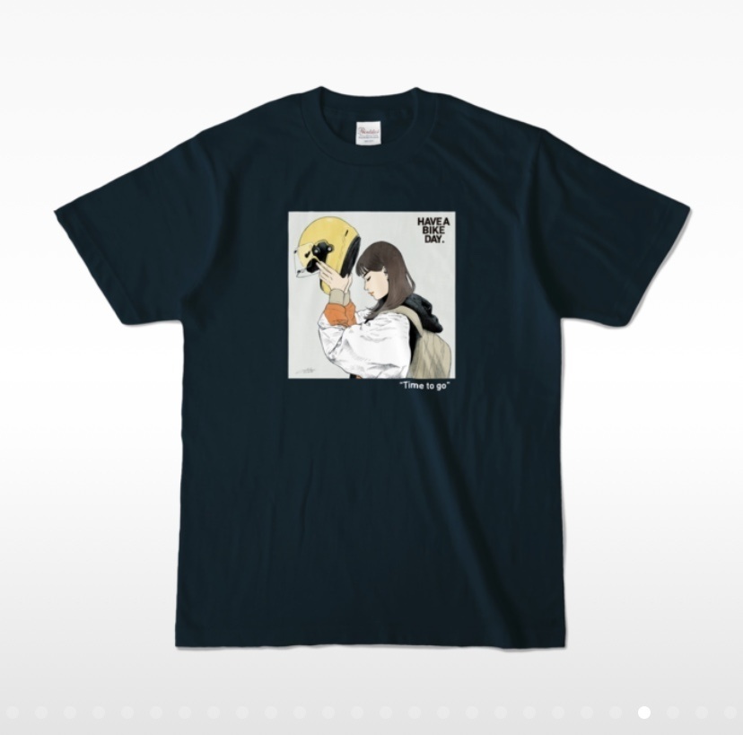 HAVE A BIKE DAY. Tシャツ "Time to go"