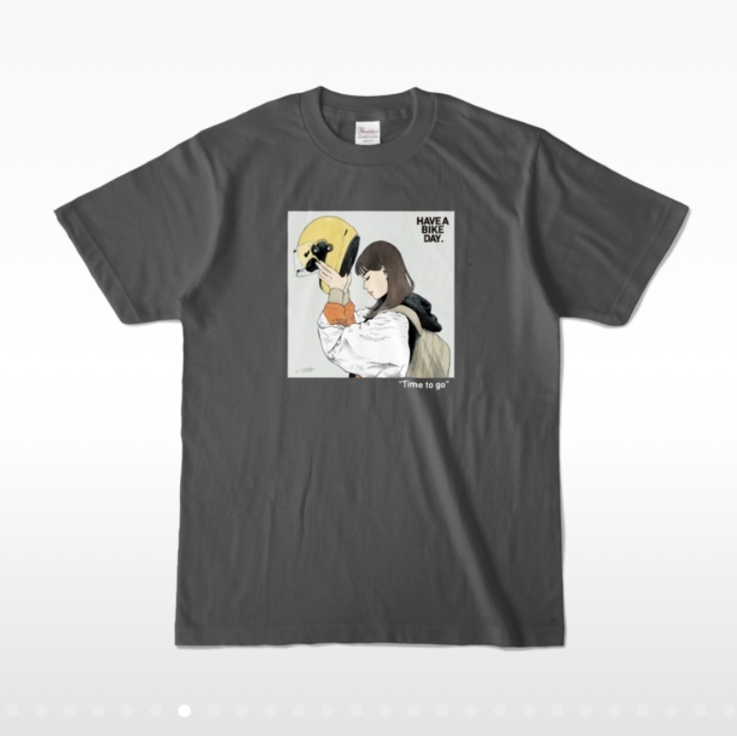 HAVE A BIKE DAY. Tシャツ "Time to go"