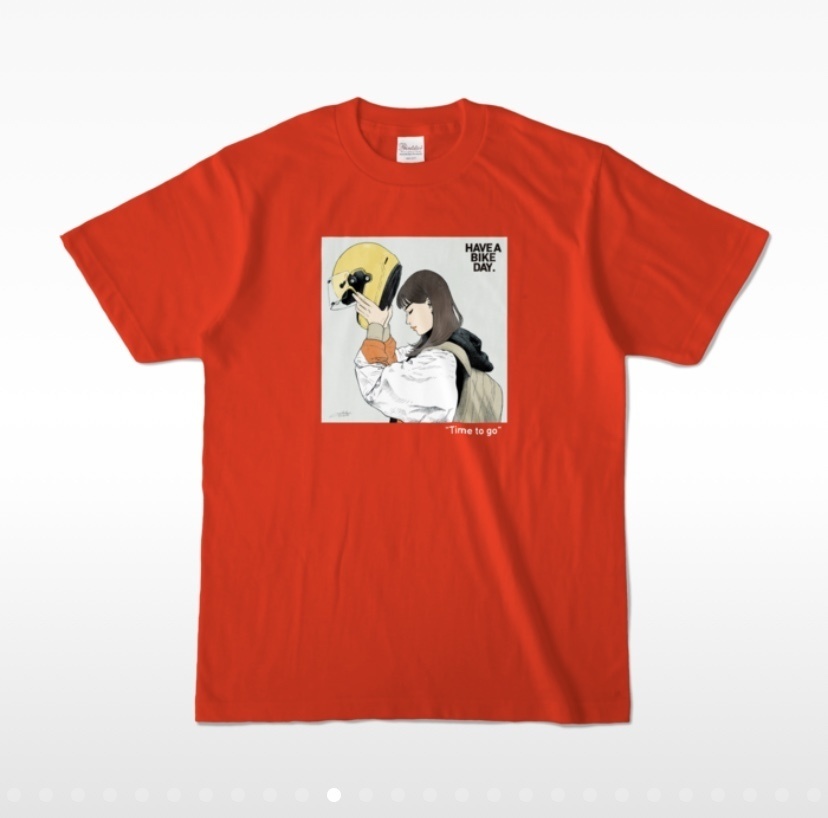 HAVE A BIKE DAY. Tシャツ "Time to go"