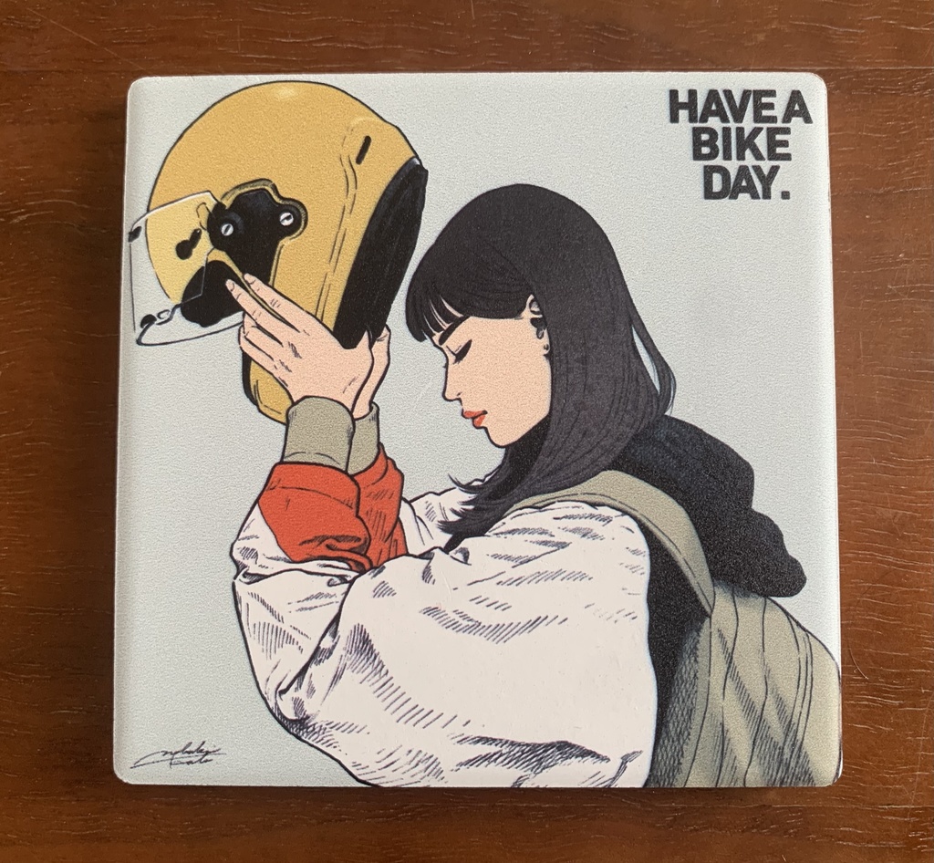 HAVE A BIKE DAY."Time to go"コースター