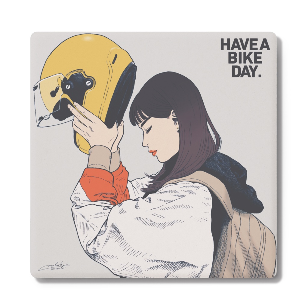 HAVE A BIKE DAY."Time to go"コースター