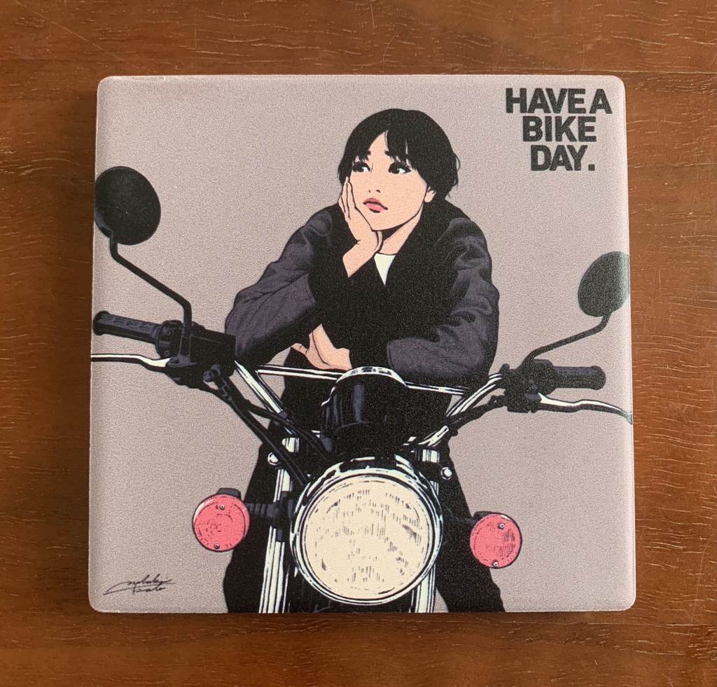 HAVE A BIKE DAY."Waiting"コースター