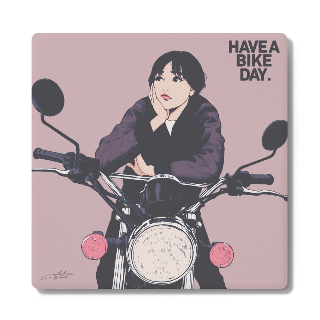 HAVE A BIKE DAY."Waiting"コースター