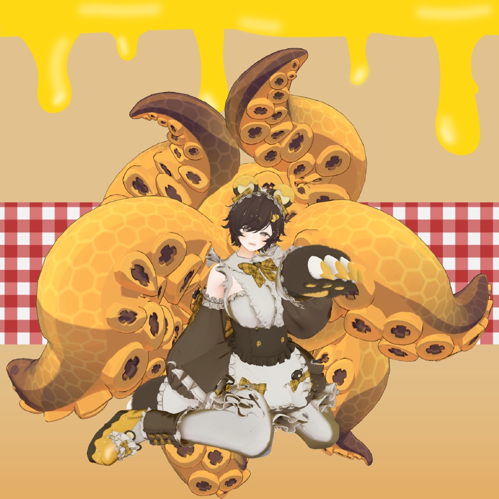 うねうねうごく!むっちり触手