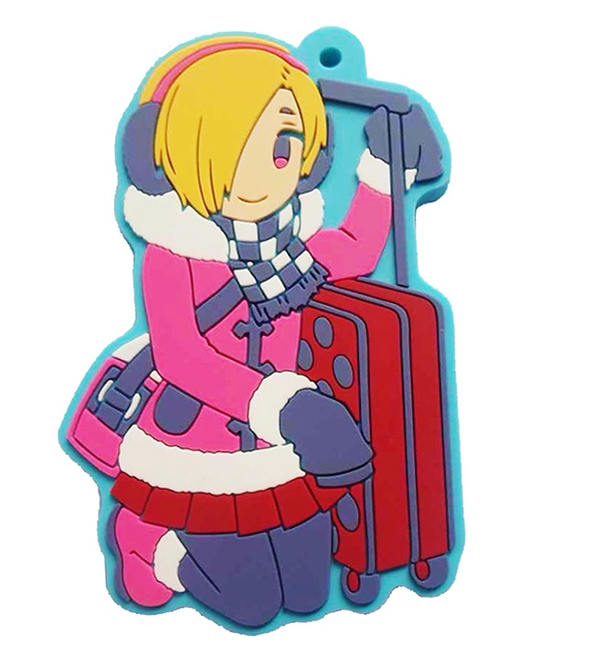 小梅ちゃんと一緒にお出掛けラバーキーホルダー