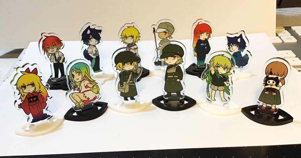 不法滞在&大咬様アクスタセット