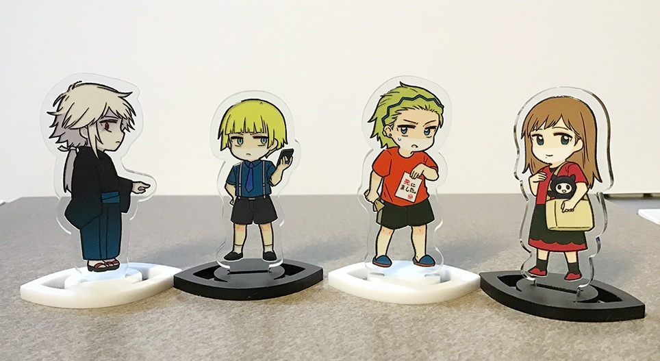 不法アクスタ#2+花崗アクスタ