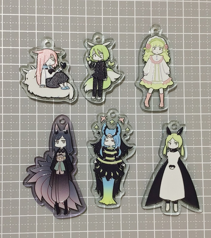 【受注】隙間の世界アクキーガチャ