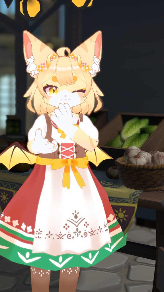 【Liebe対応衣装】はなばたけディアンドル