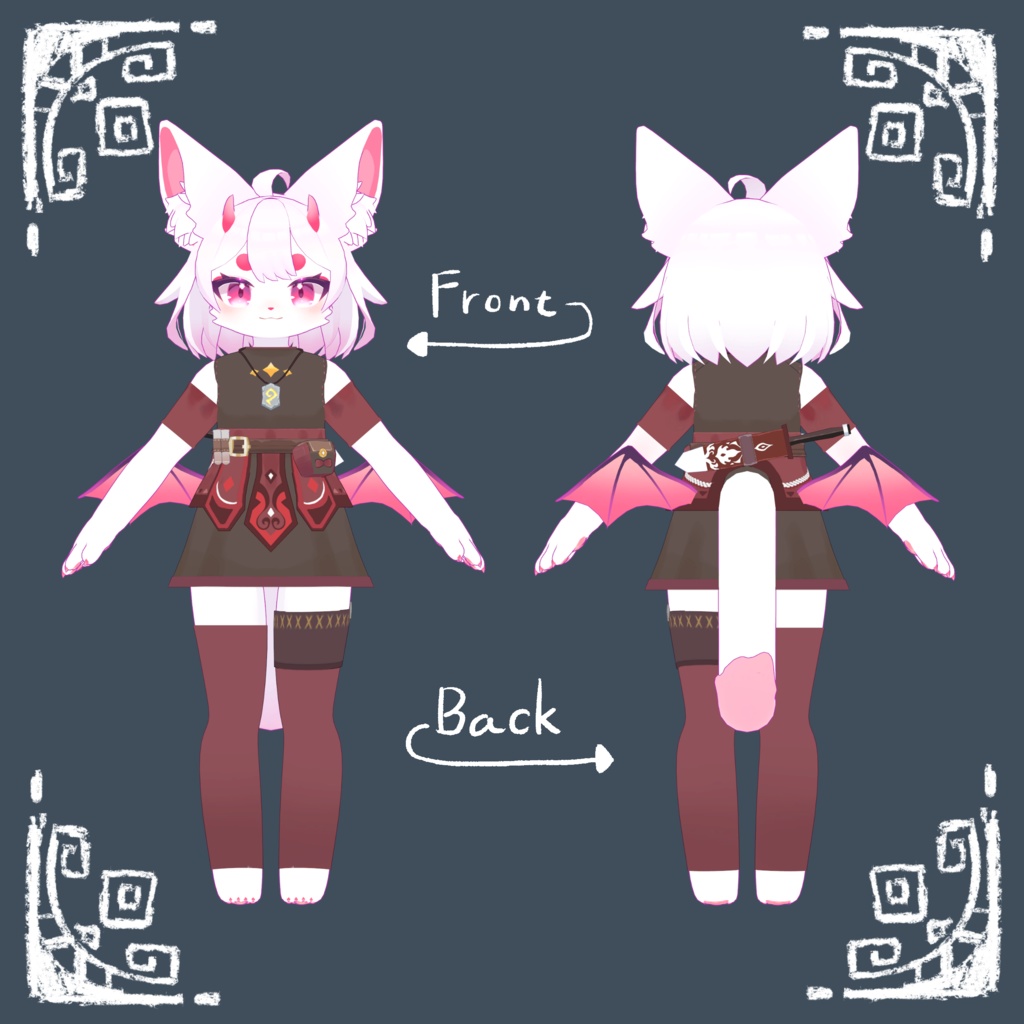 【Liebe対応衣装】かけだし冒険ワンピ