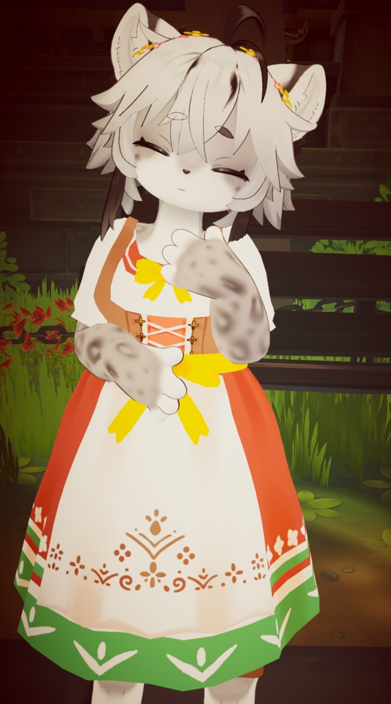 【リナ・灰島 対応衣装】はなばたけディアンドル