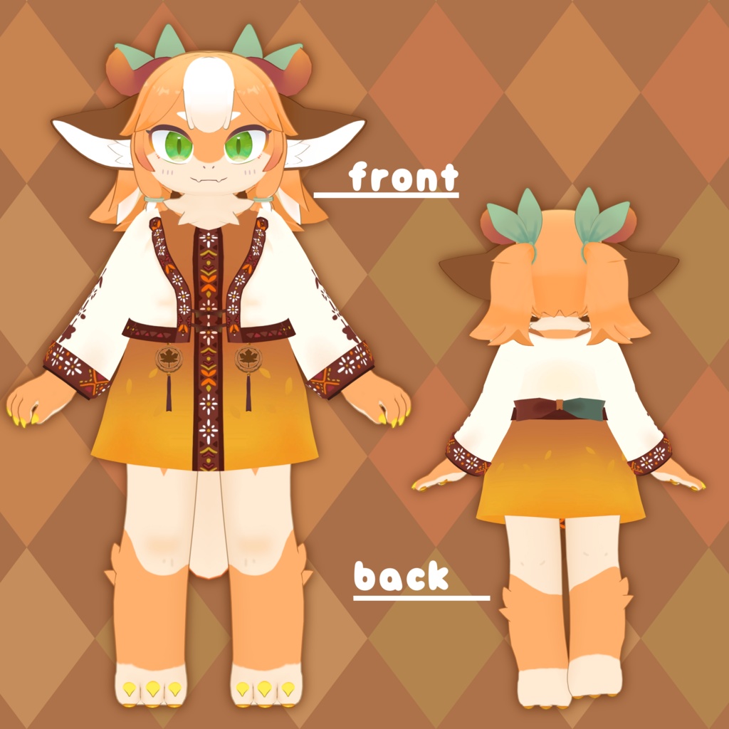 【シャララ対応衣装】メープルチロリ