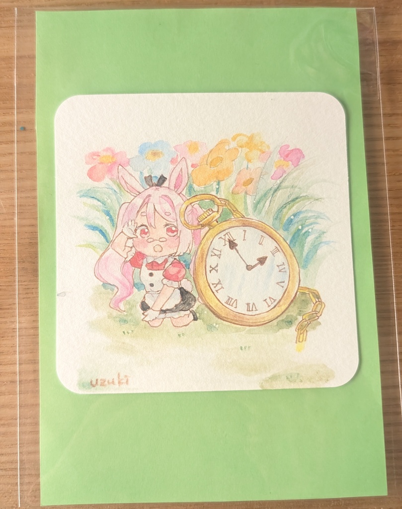 探しもの(手のひらペーパー)