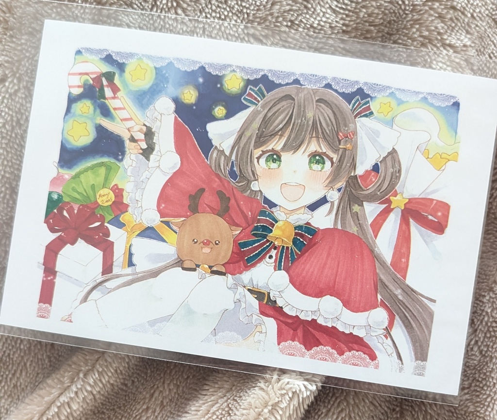 ポストカード　クリスマス