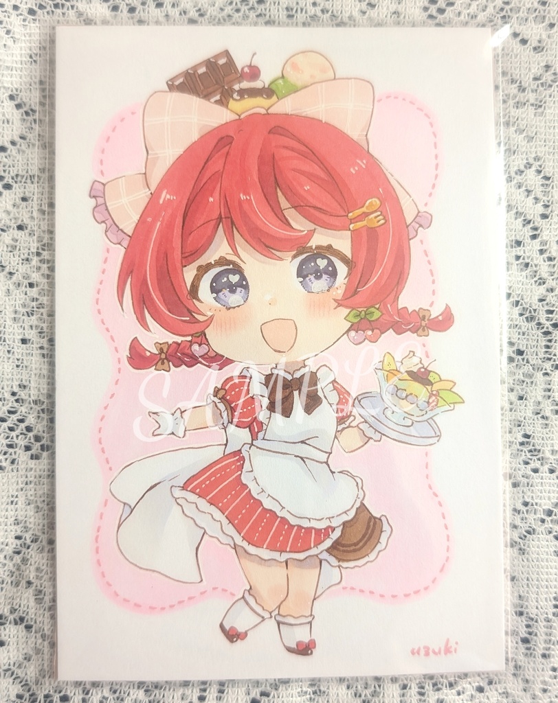 フレームレス作品 アプリコットちゃん