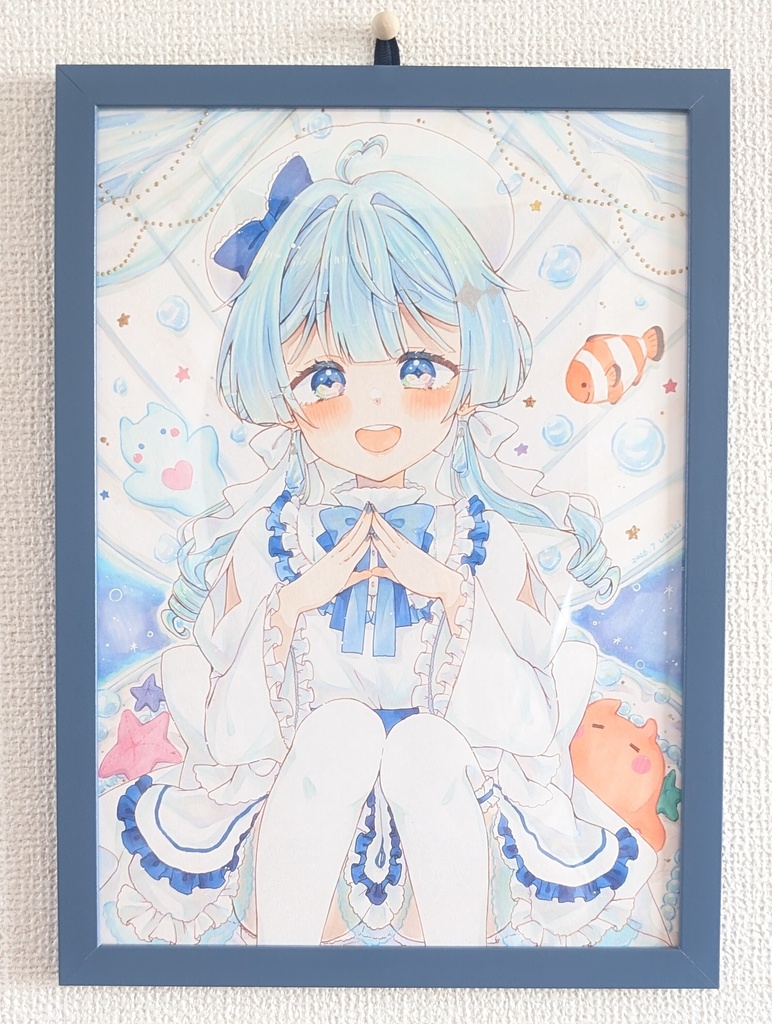【私だけのシェルリウム】A4額装作品