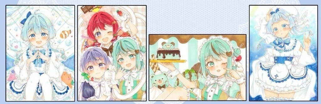 ポストカード①~④