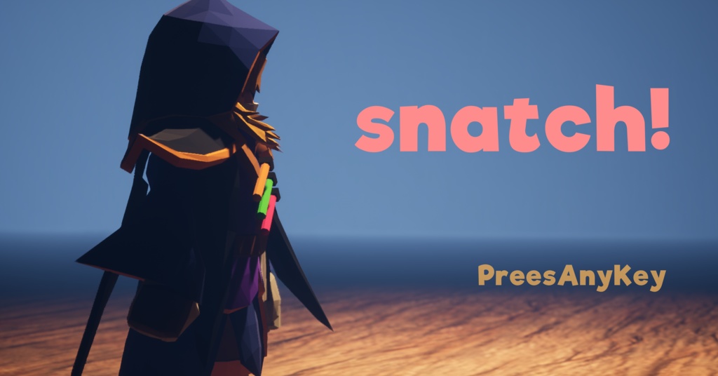 小人のアクションゲーム「Snatci」