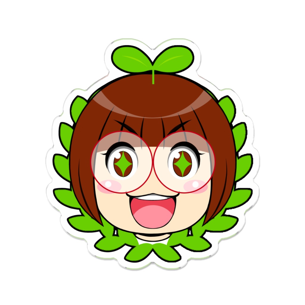 おきだら若葉【バッジ】