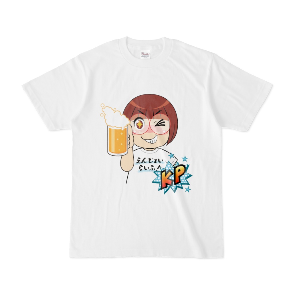 「KP」Tシャツ：深山ちゃりedition