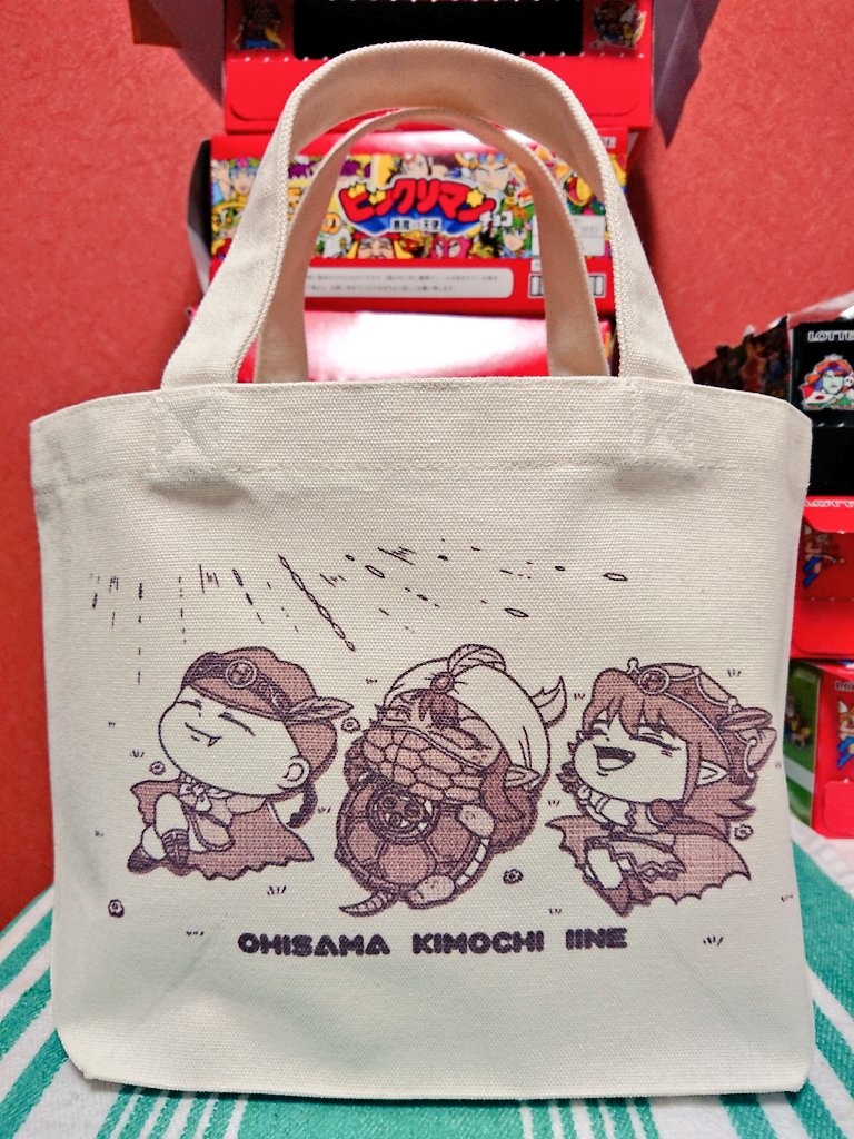 魔童素神(亀緑赤)ランチトートバッグ