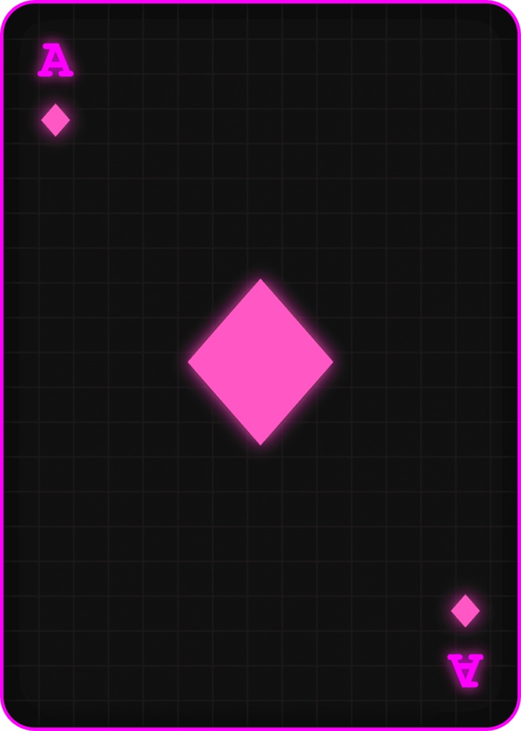 【商用可】サイバーパンク風 トランプ画像素材セット【52枚/高解像度PNG】