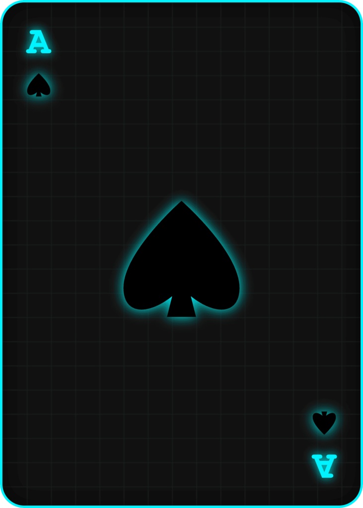 【商用可】サイバーパンク風 トランプ画像素材セット【52枚/高解像度PNG】