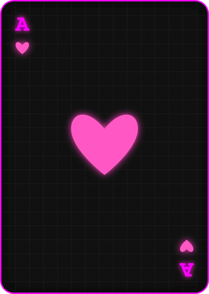 【商用可】サイバーパンク風 トランプ画像素材セット【52枚/高解像度PNG】