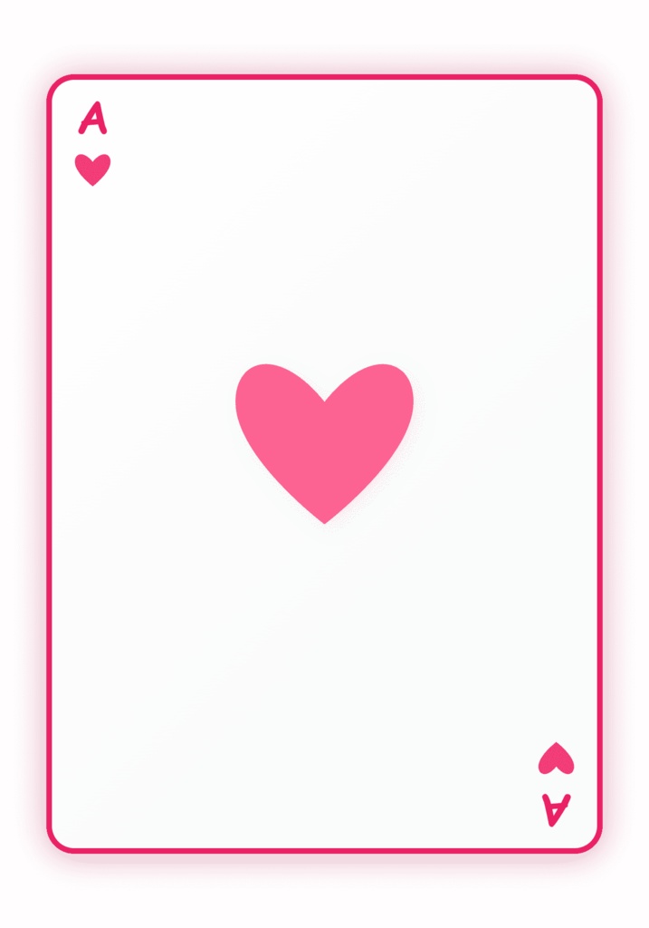 【商用可】パステルカラー・ポップ トランプ画像素材セット【52枚/高解像度PNG】