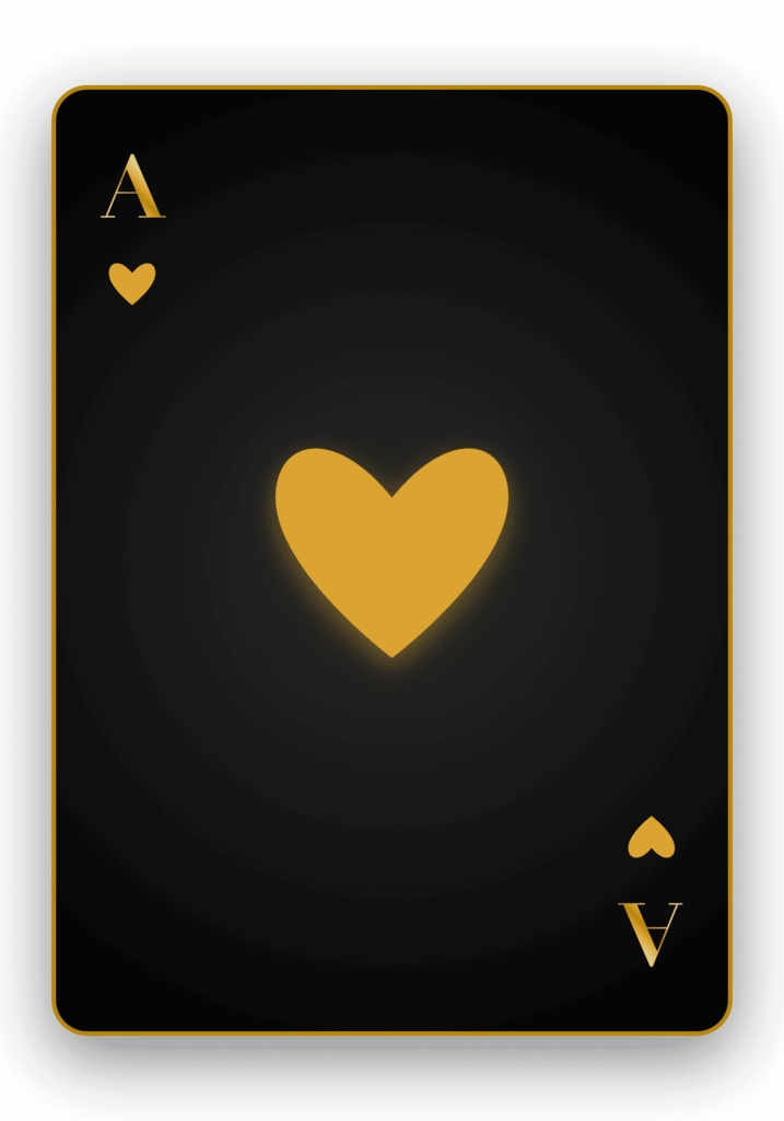 【商用可】ラグジュアリー・ゴールド トランプ画像素材セット【カジノ風/52枚】