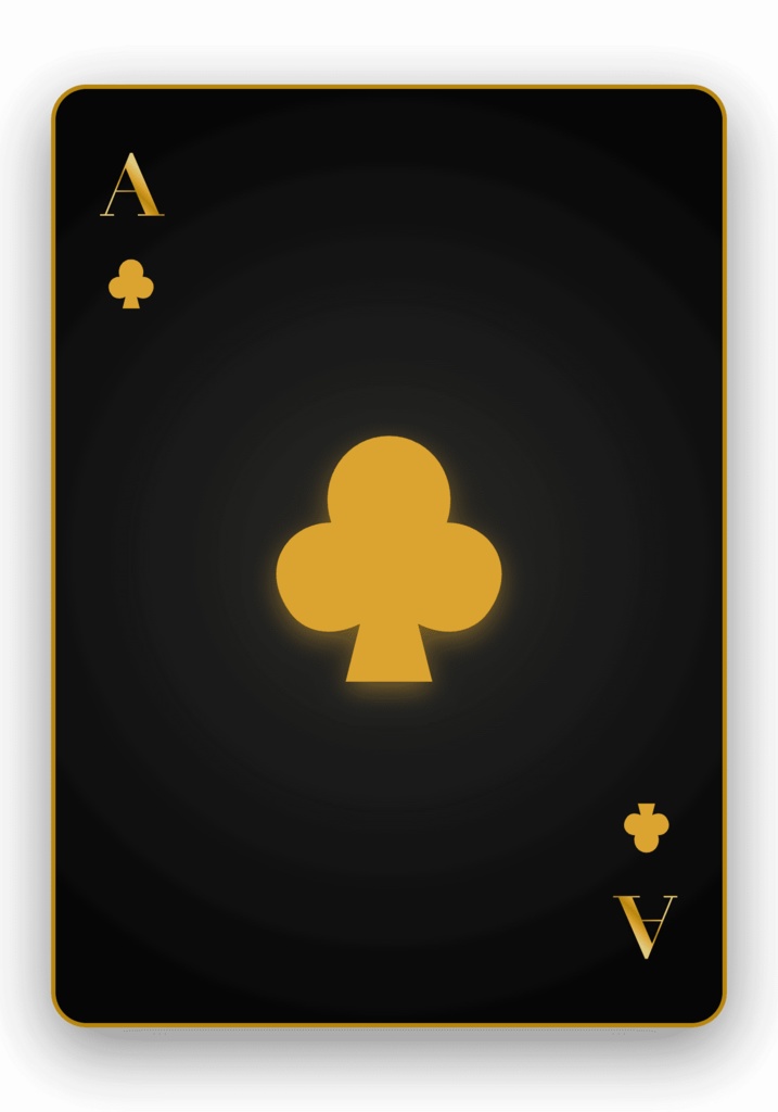 【商用可】ラグジュアリー・ゴールド トランプ画像素材セット【カジノ風/52枚】