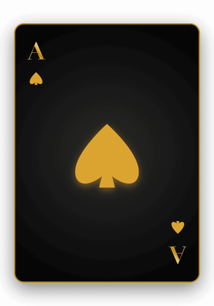 【商用可】ラグジュアリー・ゴールド トランプ画像素材セット【カジノ風/52枚】