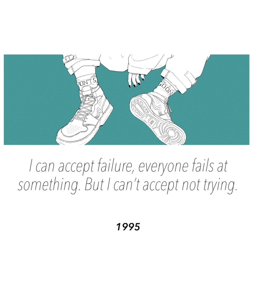 バックプリントT(スニーカー)