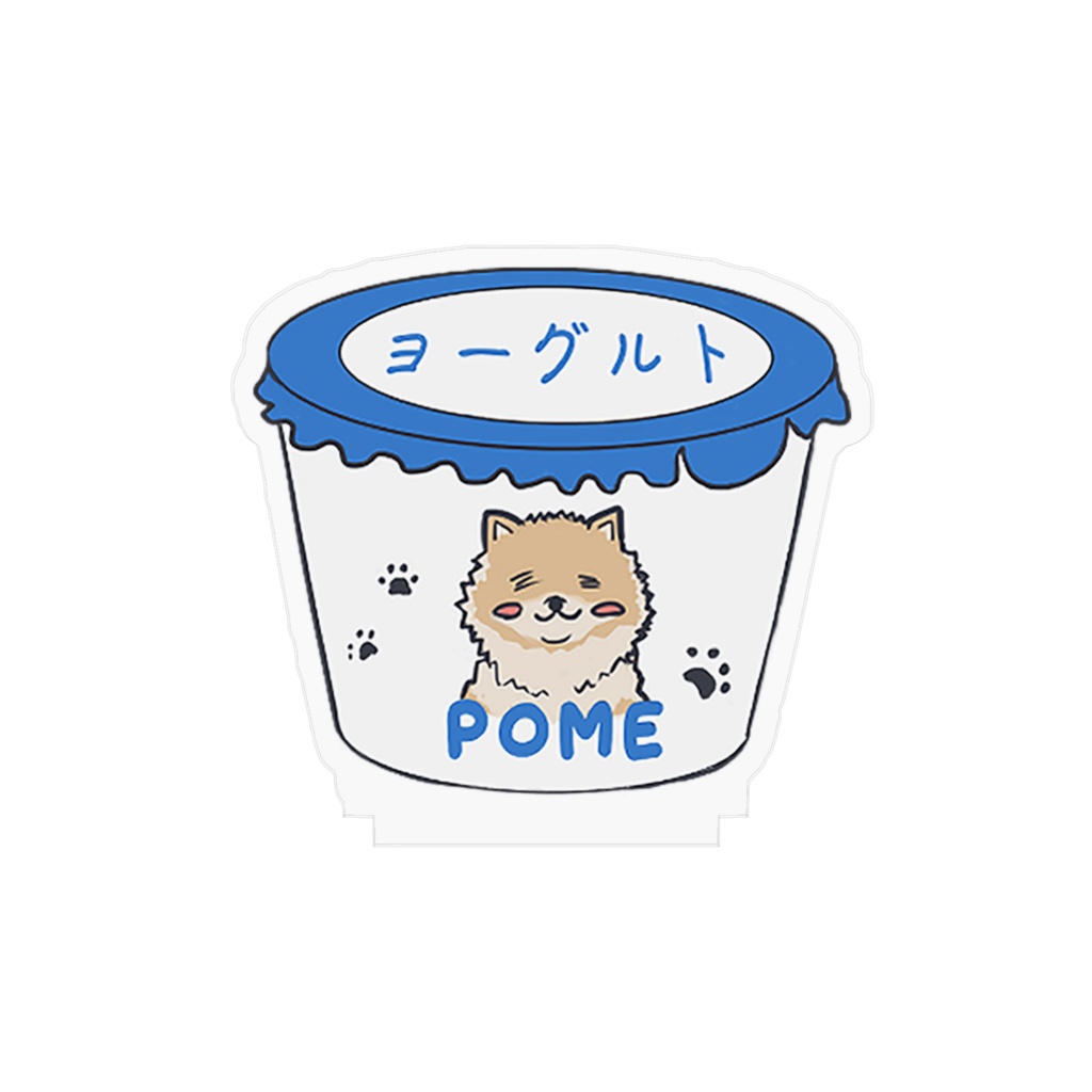 歌ヨーグルトのアクスタ