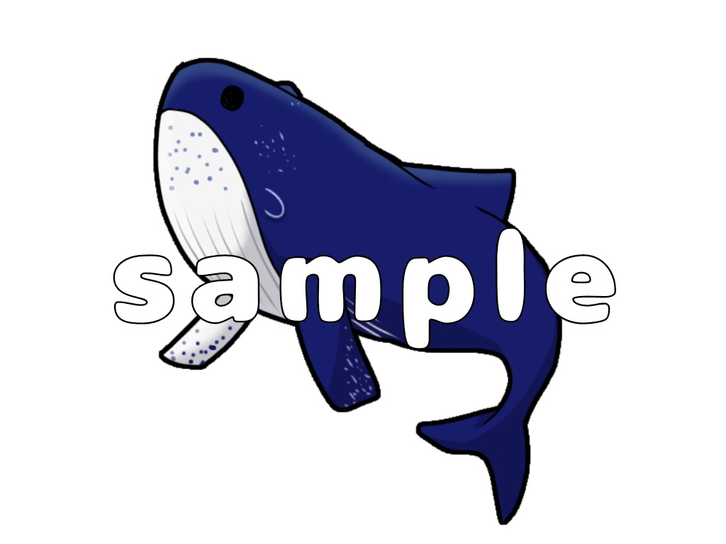 かわいい海の生き物イラスト素材