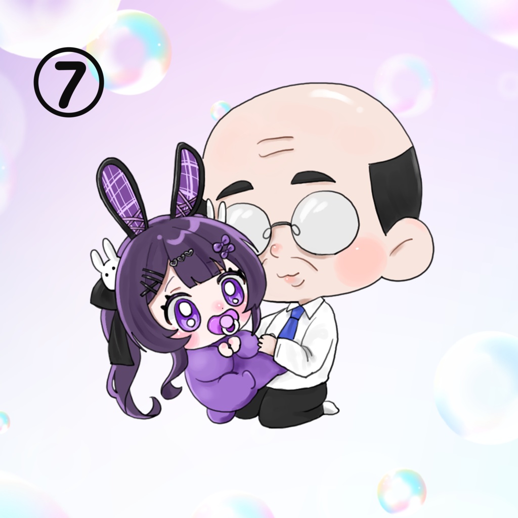 らびステッカー