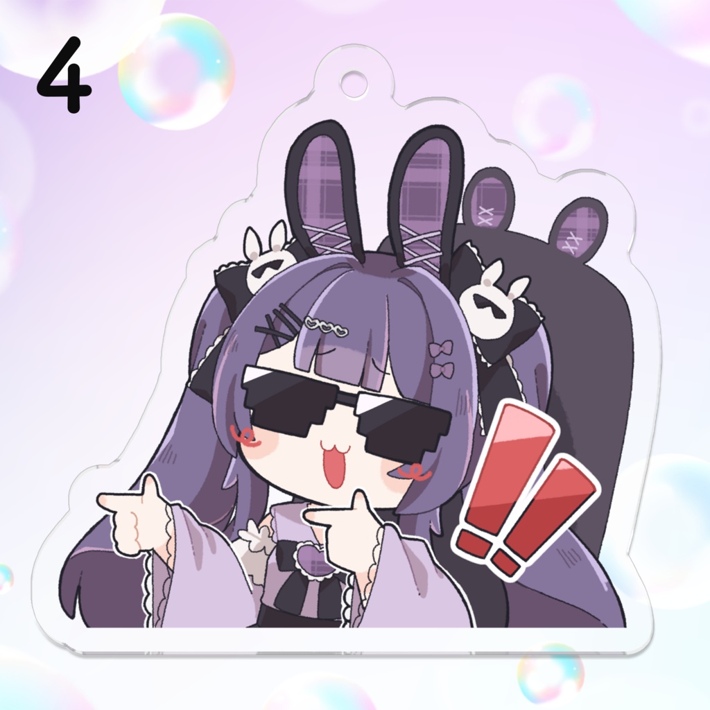 【再販】らびがちゃアクキー
