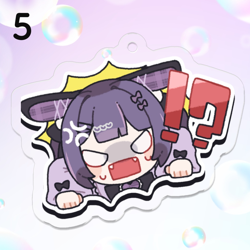 【再販】らびがちゃアクキー