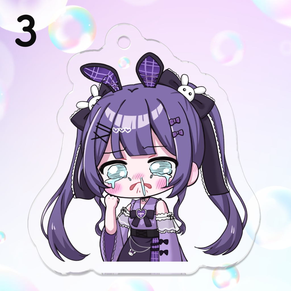 【再販】らびがちゃアクキー