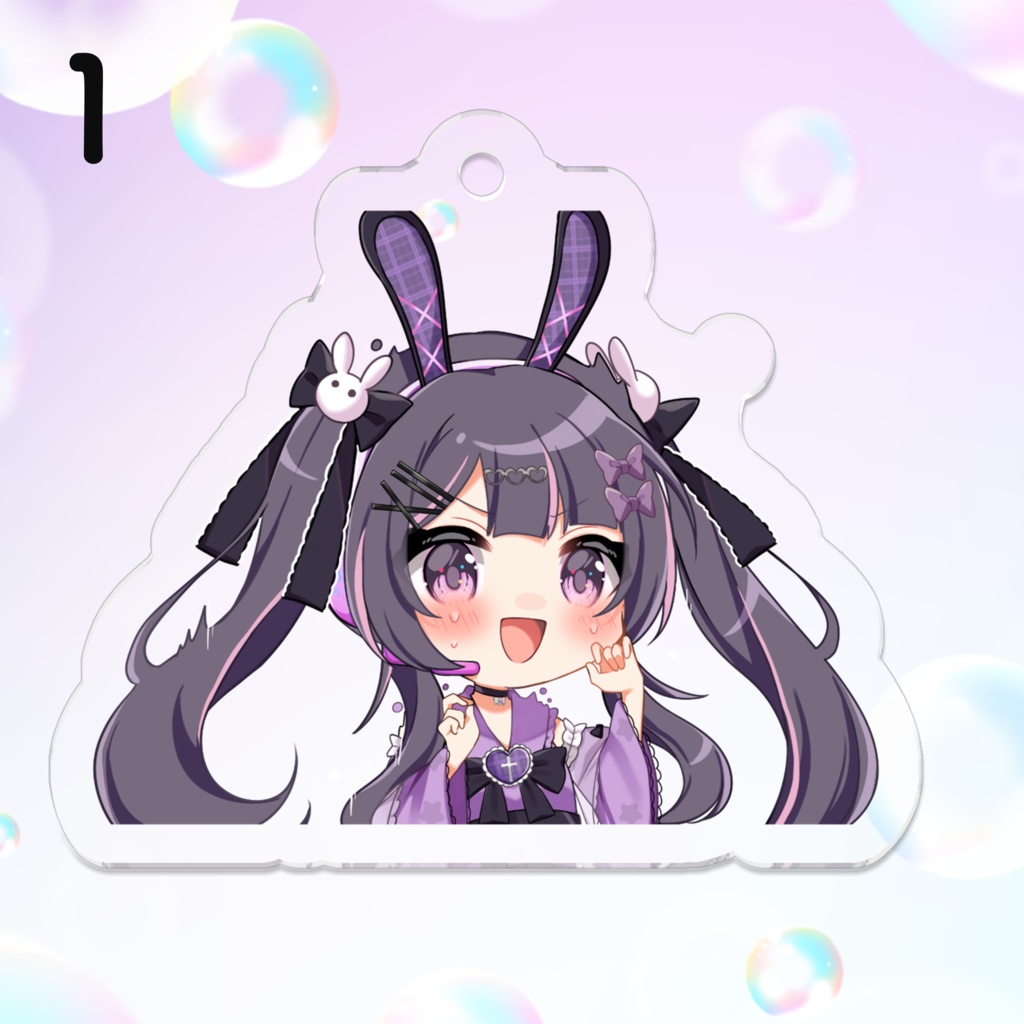 【再販】らびがちゃアクキー