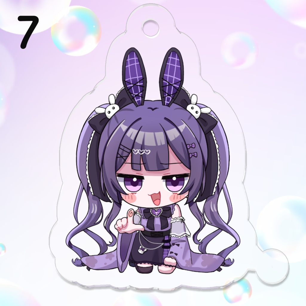 【再販】らびがちゃアクキー
