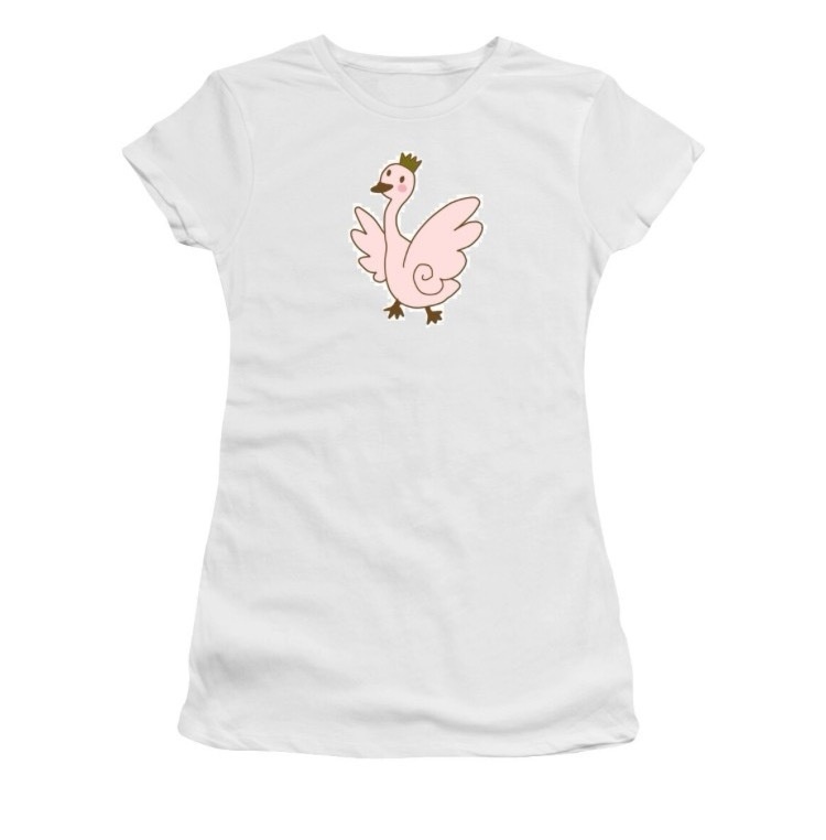 Crowned Swan King T-Shirt