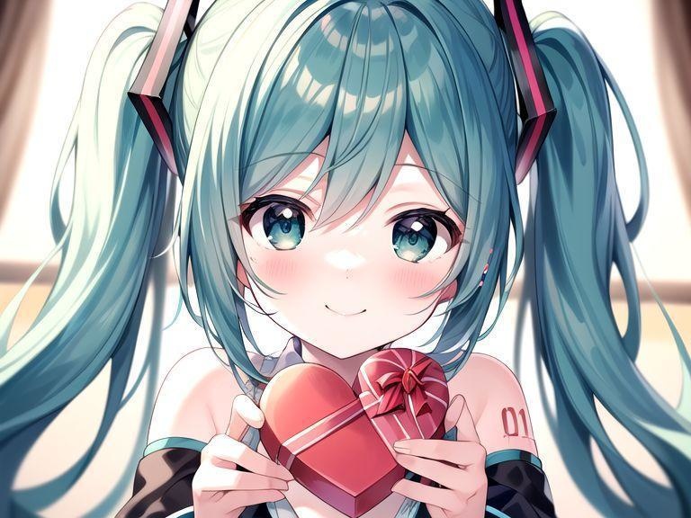 バレンタインミクさん