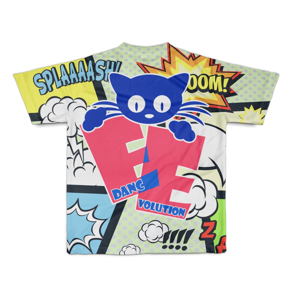 アメコミ風Tシャツ グリーン