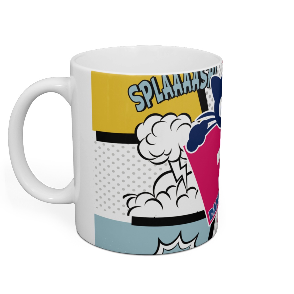 Bigロゴ マグカップ アメコミ風