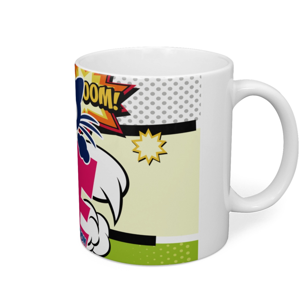 Bigロゴ マグカップ アメコミ風