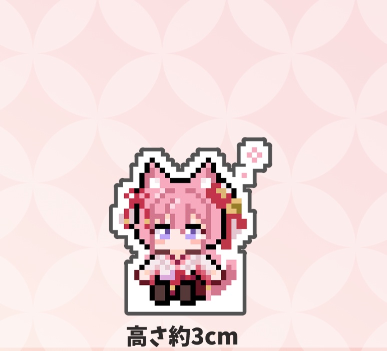 アクリルブロック【おすわり】