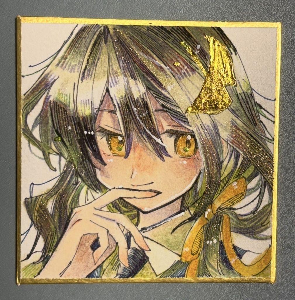 アナログ色紙「ハル」