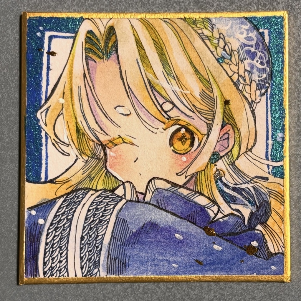 アナログ色紙「ちゃいないのりミニ」