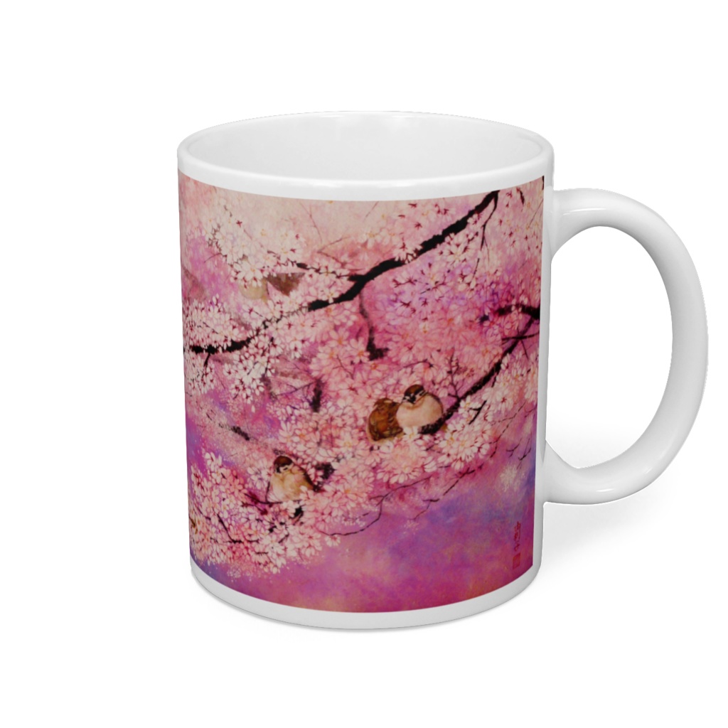 桜の舞曲マグカップ